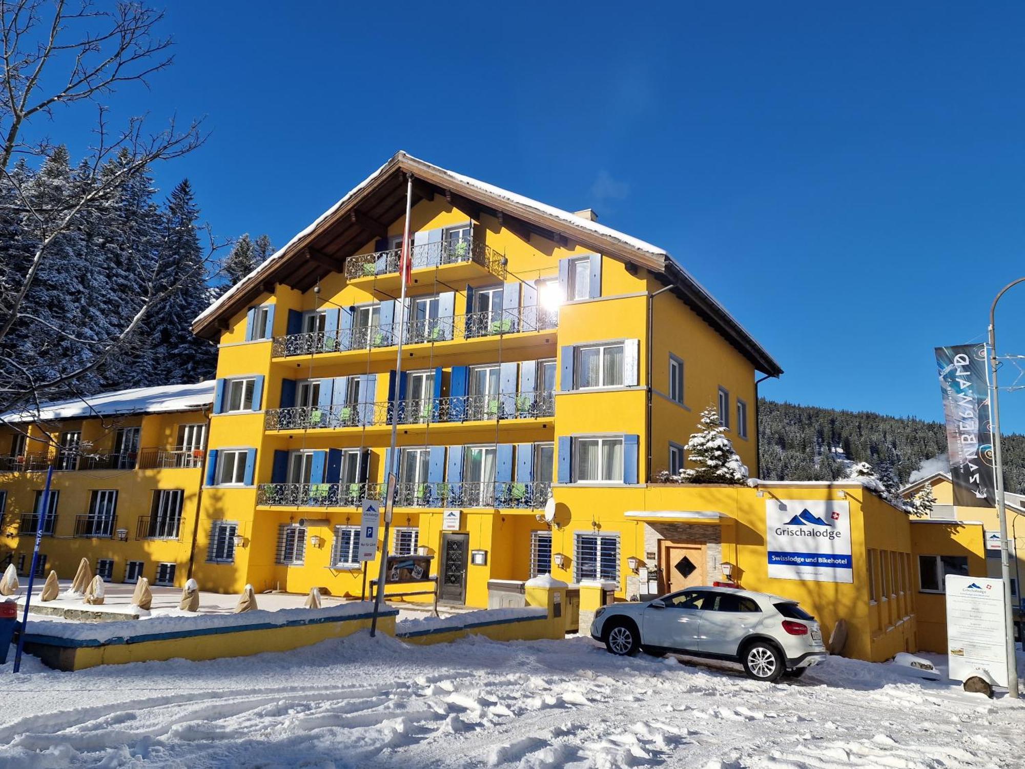 Grischalodge Das Hotel Mit Bergblick Seit 1929 - Schlicht, Preiswert Und Mit Einem Touch Nostalgie Parpan Exterior foto